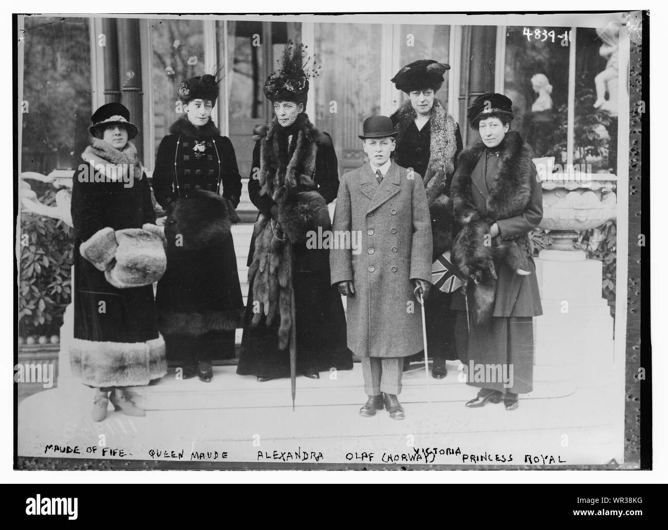 Maude de Fife, Queen Maud, Alexandra, l'Olaf (Norvège), Victoria, Princesse royale Banque D'Images