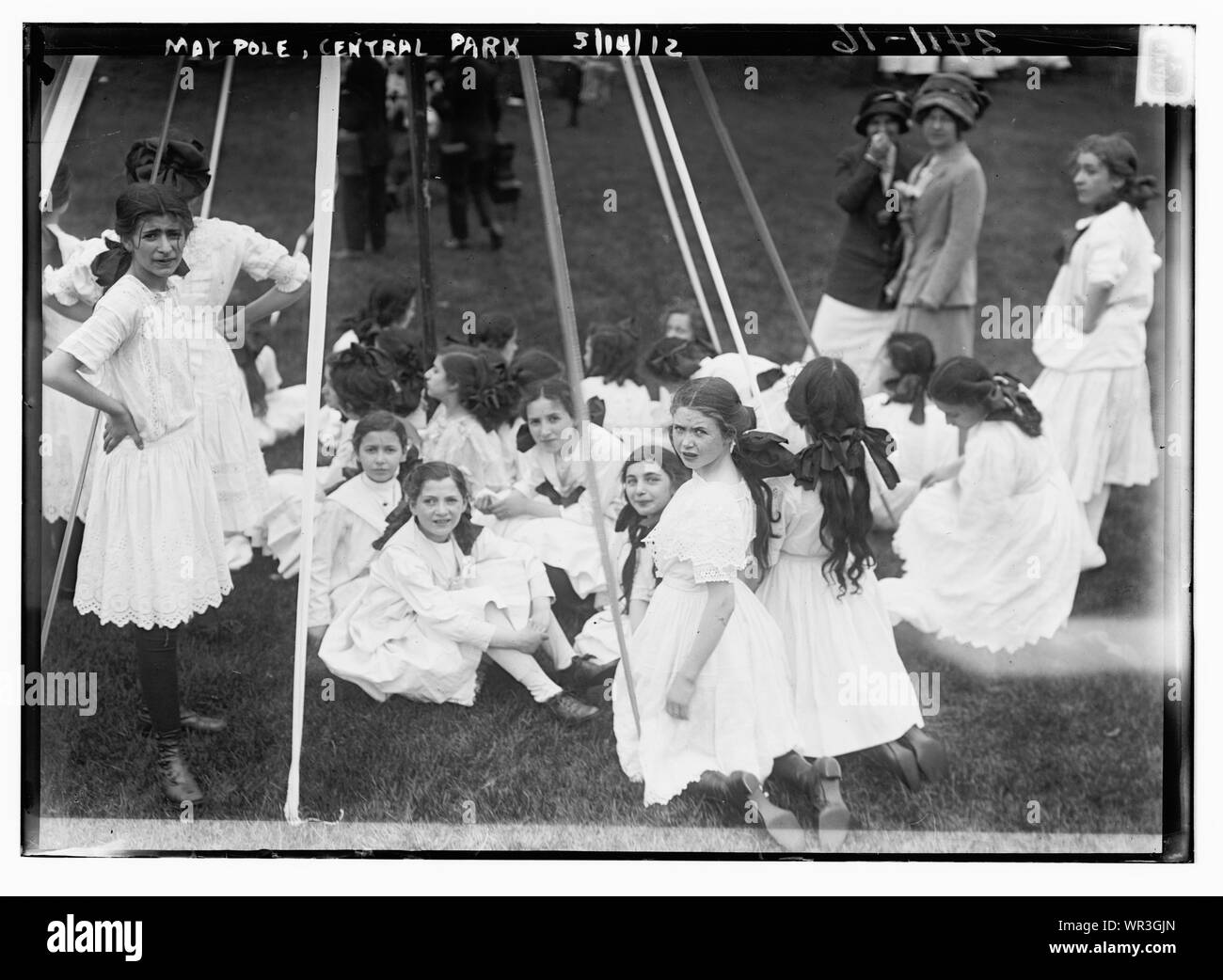 Pôle Mai - Central Park Banque D'Images