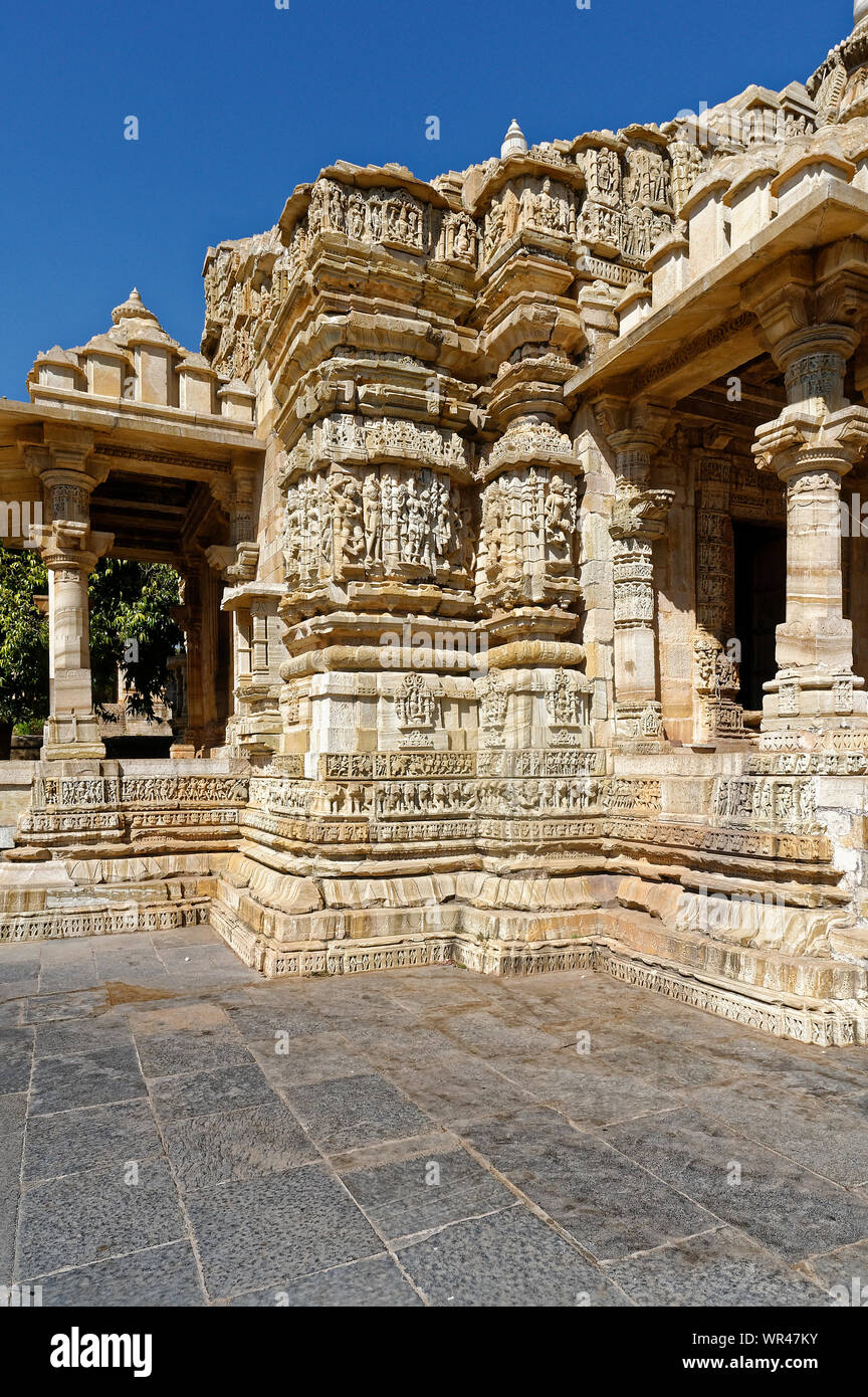 Samadhishvara Temple, Chittorgarh Banque D'Images