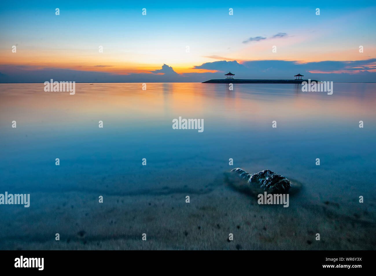 Bali 2019. Plage Karang, Sanur, Bali, Indonésie Banque D'Images