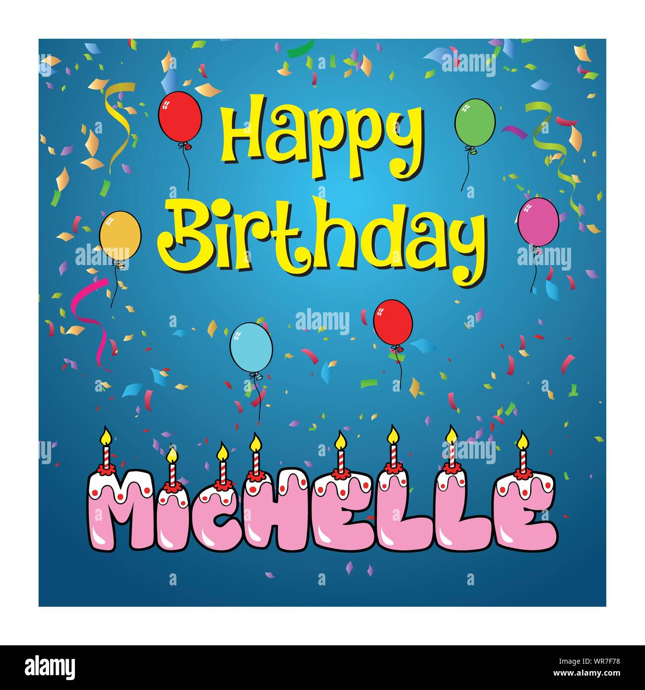 joyeux anniversaire Illustration de Vecteur