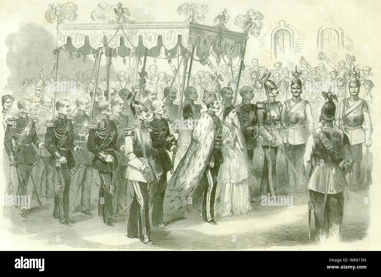 L'empereur russe cathédrale de l'Assomption Église de l'Annonciation 1856 Banque D'Images