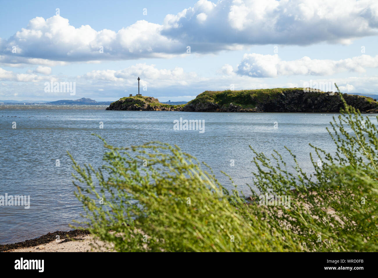 Point Downing Dalgety Bay Fife en Écosse. Banque D'Images