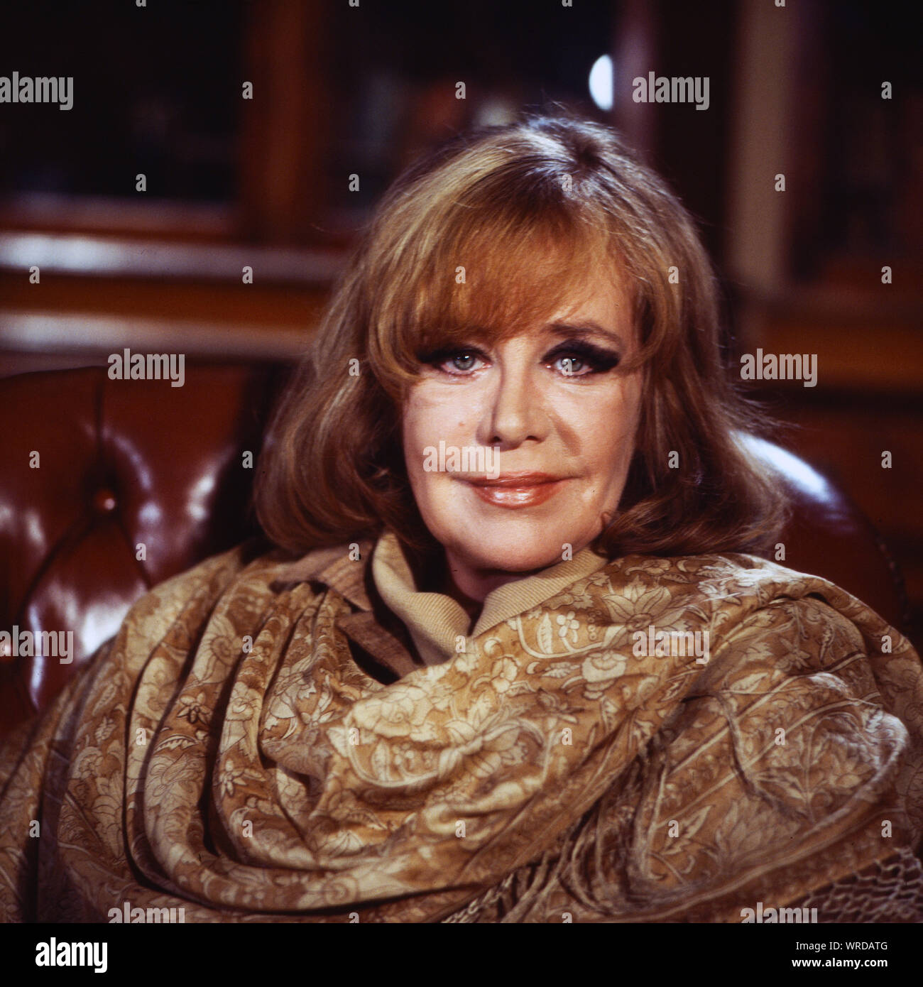 Hildegard Knef, deutsche Sängerin Schauspielerin und Deutschland, ca. 1978. Chanson allemande Hildegard Knef chanteuse et actrice, de l'Allemagne ca. 1978. Banque D'Images