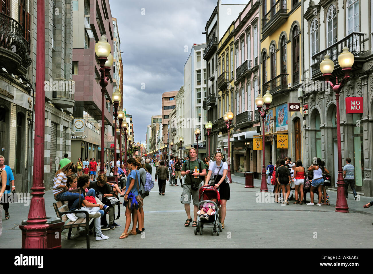 Las Palmas de Gran Canaria. Îles Canaries. Espagne Banque D'Images