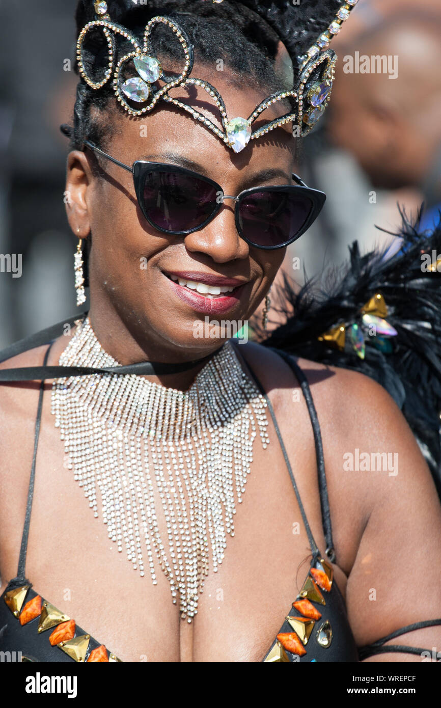 Carnaval Antillais de Londres Hackney Banque D'Images