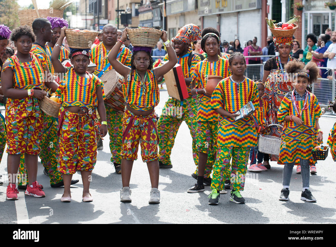 Carnaval Antillais de Londres Hackney Banque D'Images