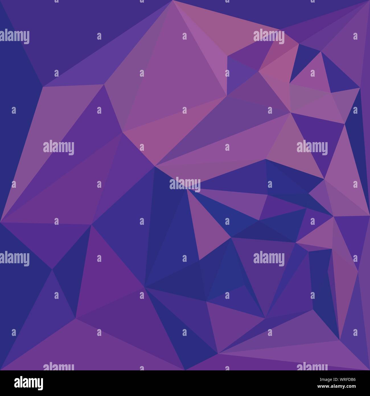 Violet Han faible fond abstrait Polygone Illustration de Vecteur