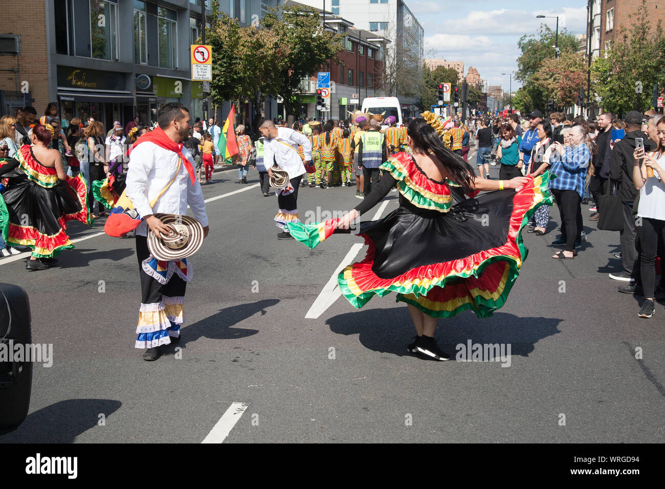 Carnaval Antillais de Londres Hackney Banque D'Images