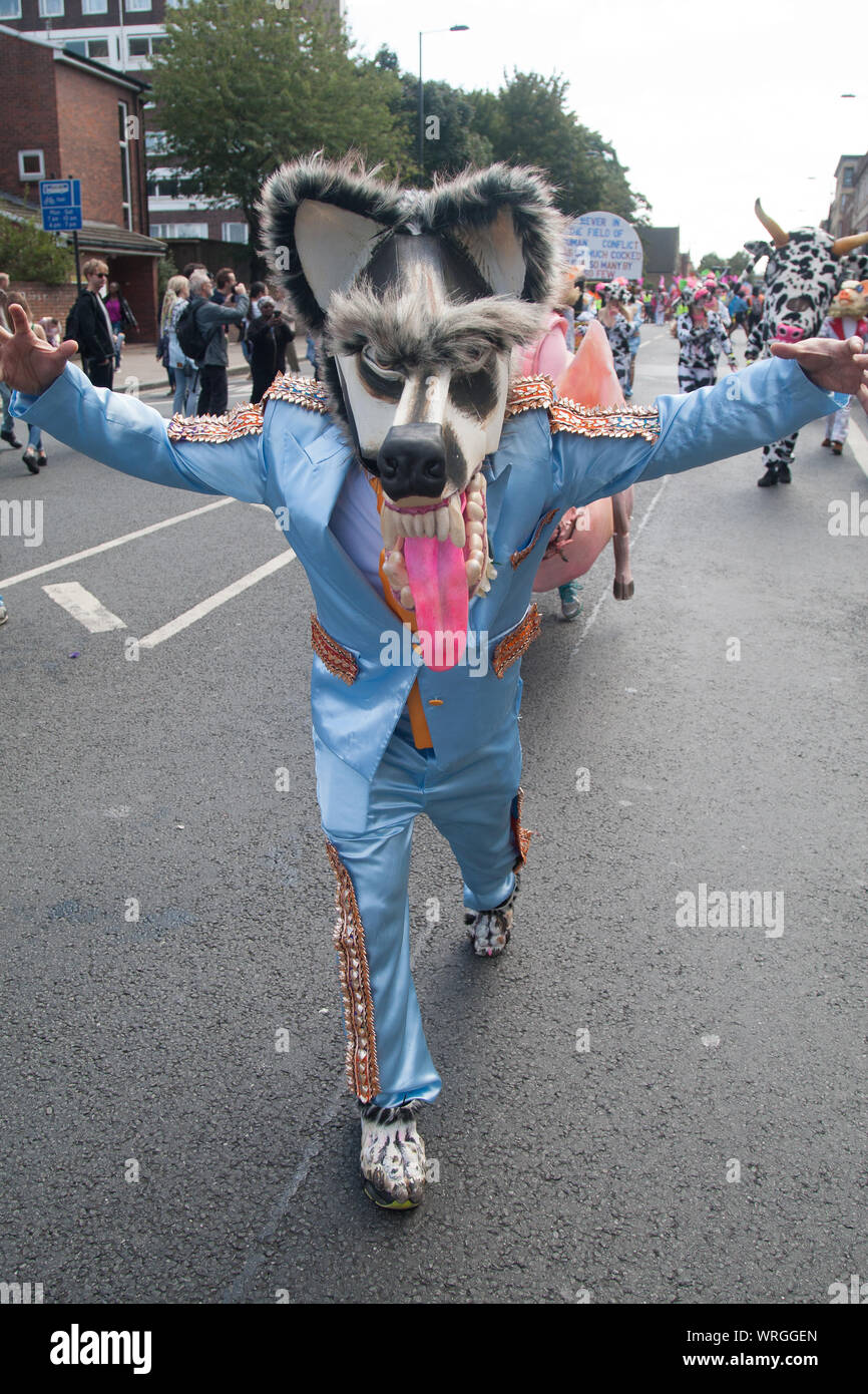 Carnaval Antillais de Londres Hackney Banque D'Images
