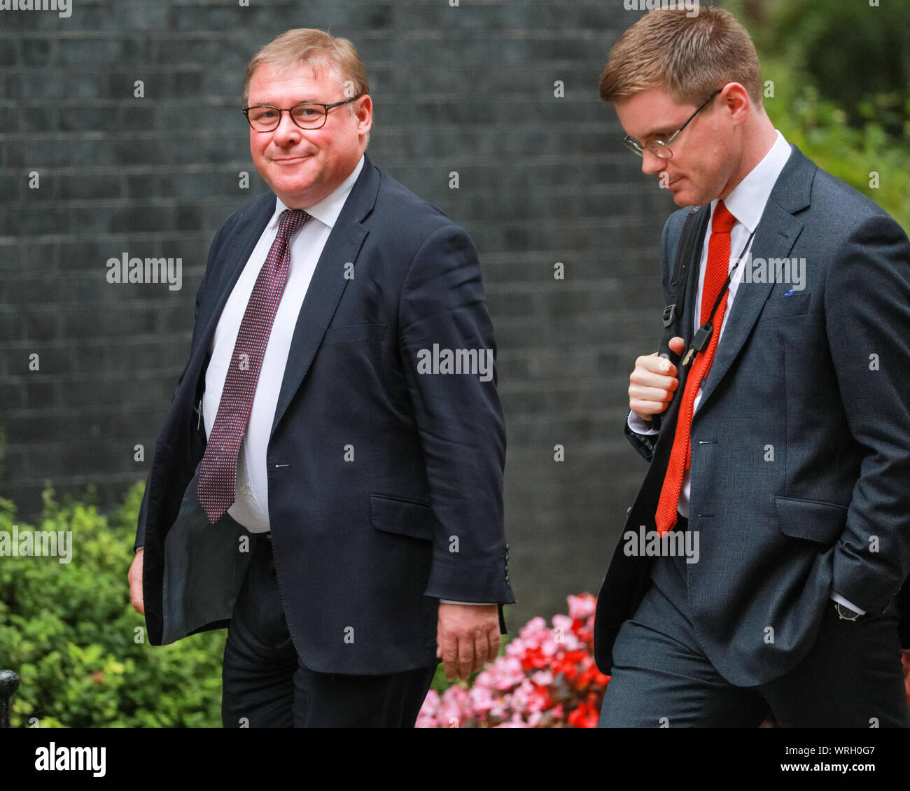 Westminster, London, 2019 10 sep. Mark Francois, MP, arrive à Downing Street. Credit : Imageplotter/Alamy Live News Banque D'Images