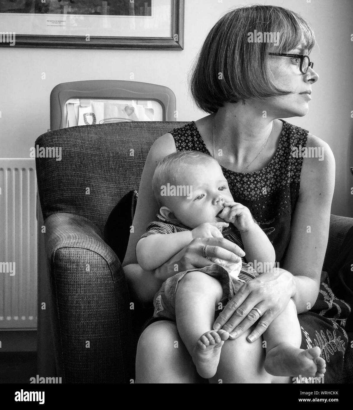 Les femmes et l'enfant Banque D'Images