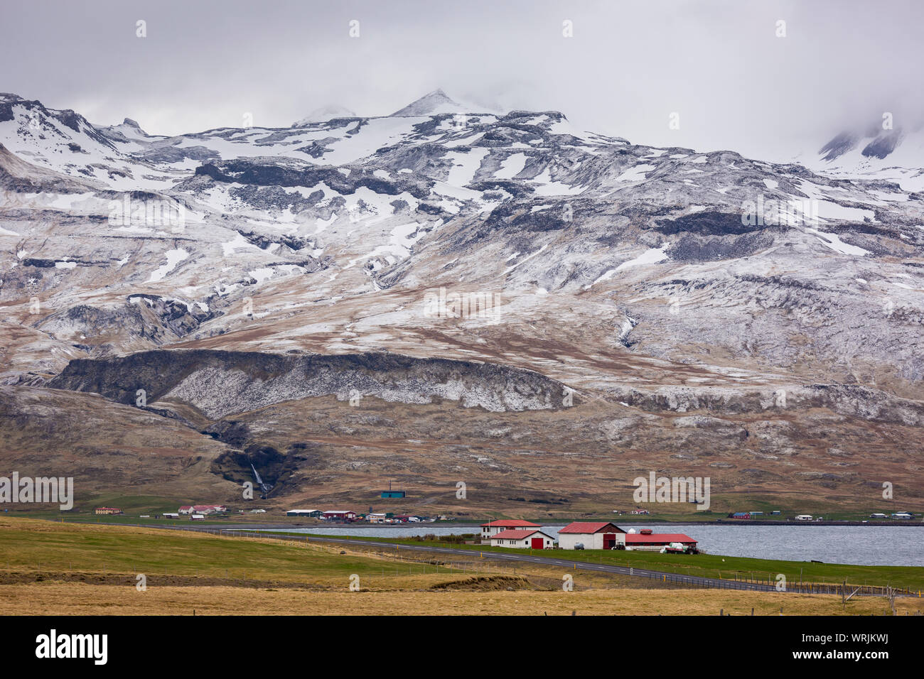 GRUNDARFJOROUR, ISLANDE - paysage de montagne, péninsule de Snæfellsnes. Banque D'Images