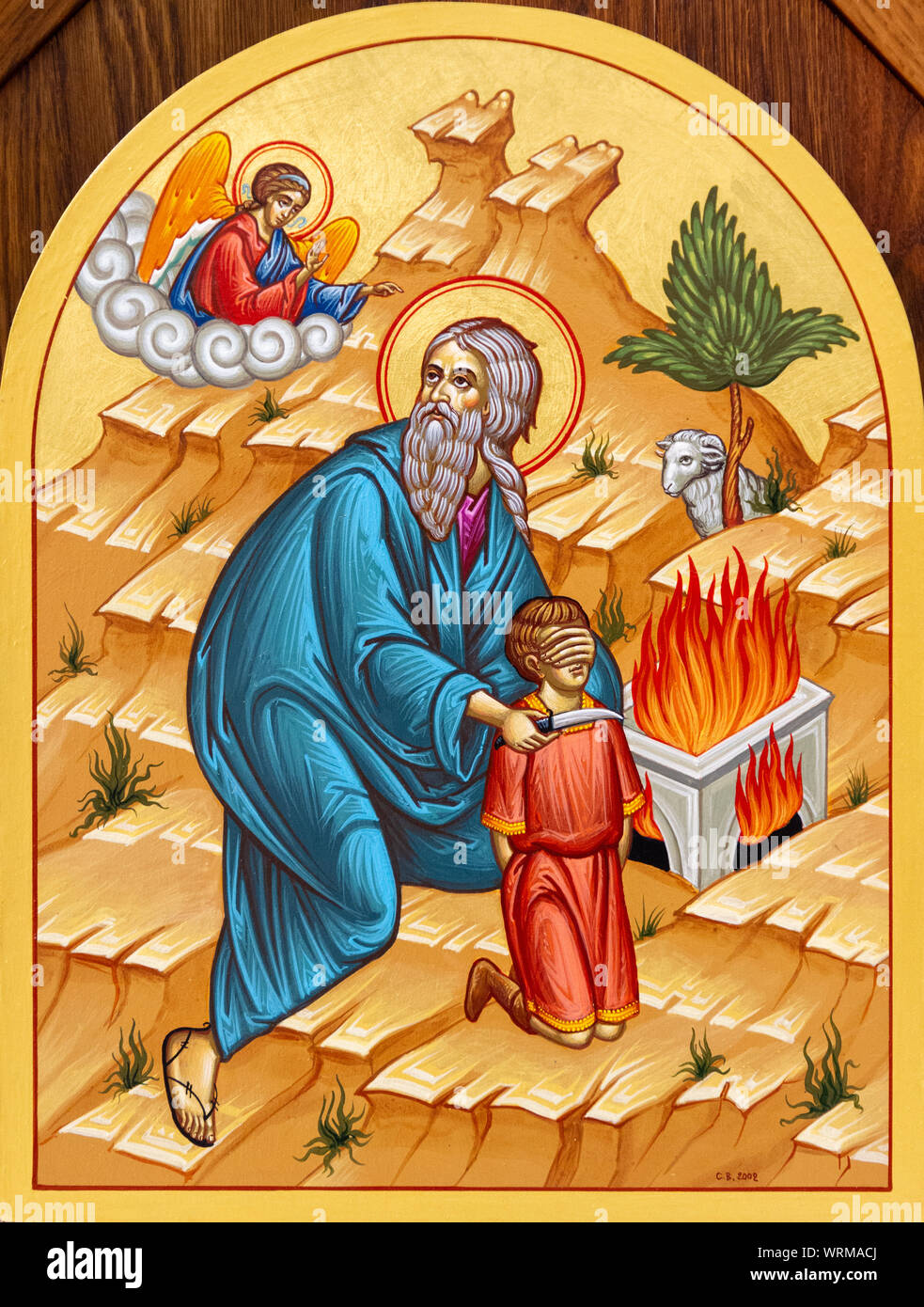 Abraham bible painting Banque de photographies et d’images à haute résolution Alamy