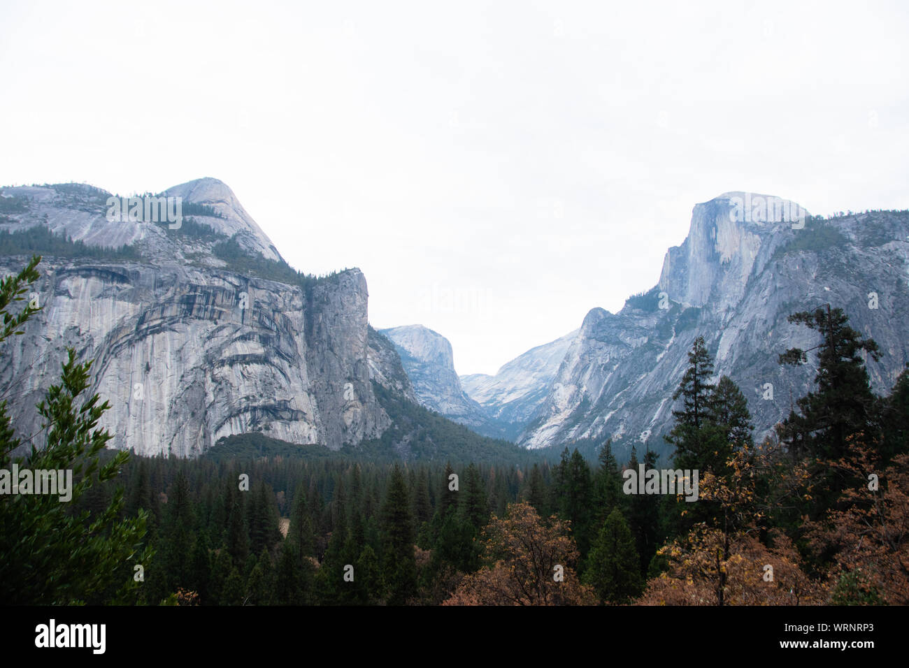 Vue de tunnel à Yosemite National Park, États-Unis Banque D'Images