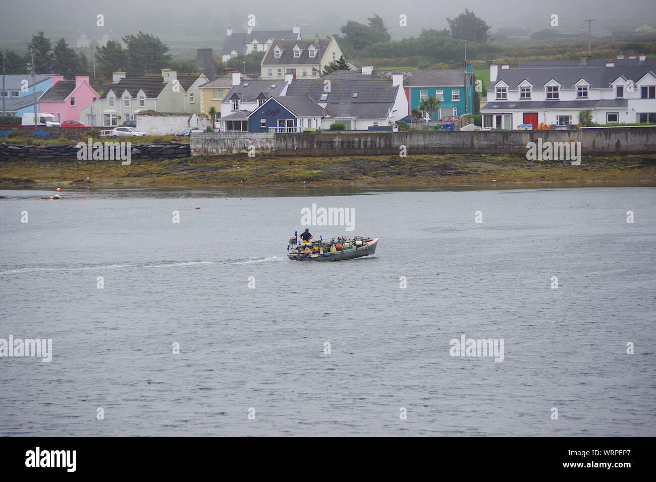 Portmagee, Comté de Kerry Irlande Banque D'Images