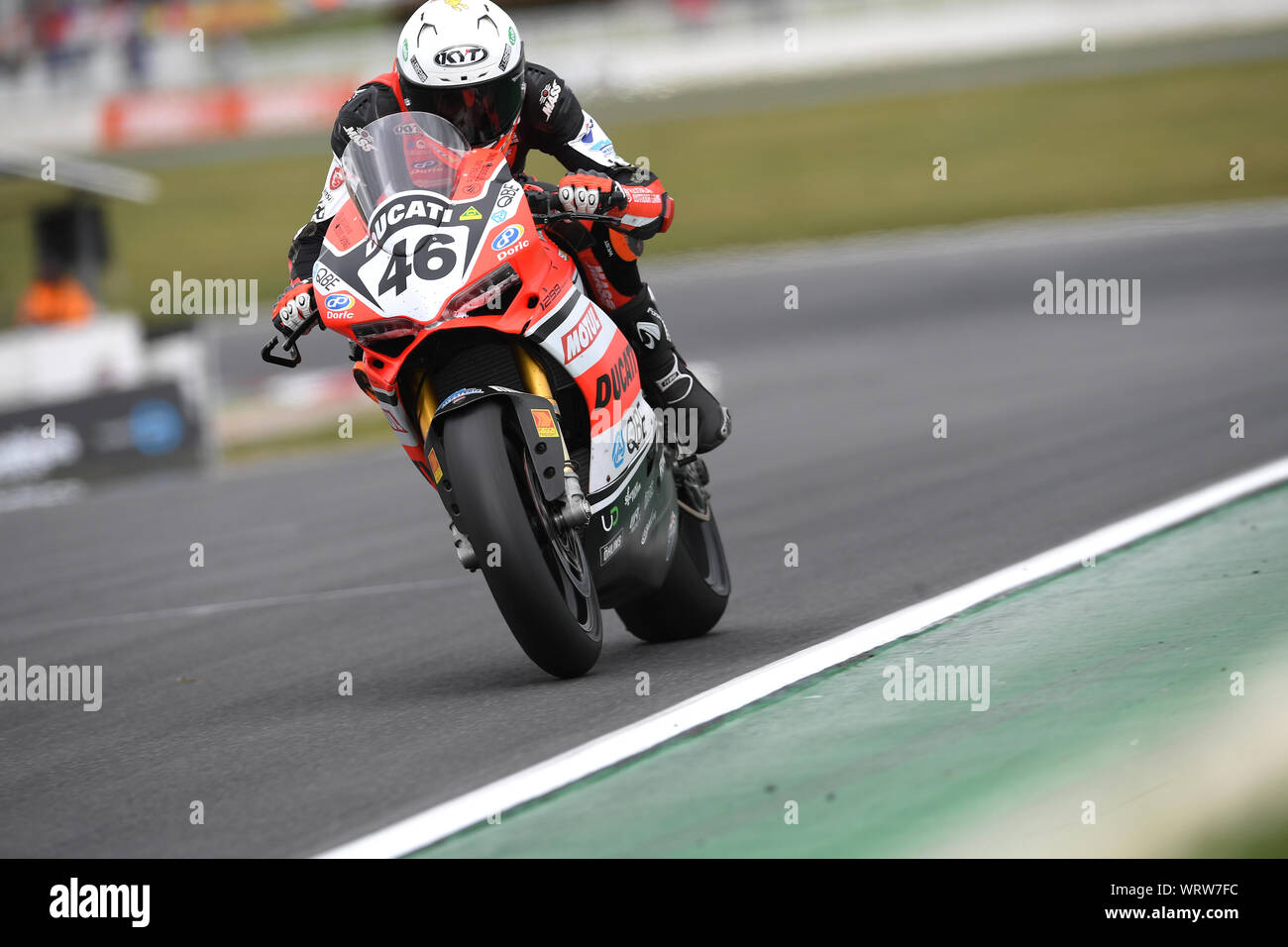 Mike Jones, Desmosport 5 ronde de la Ducati Superbike australien Round 5 Winton Raceway Victoria Banque D'Images