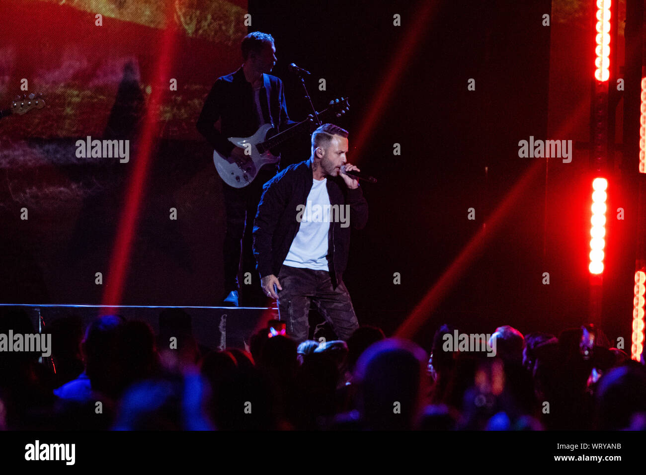 Calgary, Canada. 05Th Sep 2019. Co-hôte, Dallas Smith effectue au cours de la 2019 Canadian Country Music Association Awards show. Credit : SOPA/Alamy Images Limited Live News Banque D'Images