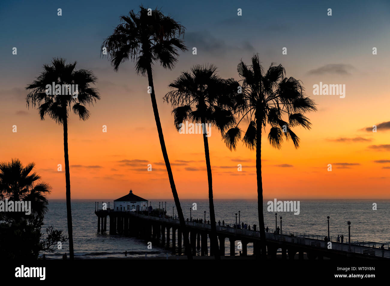 Los Angeles Coucher De Soleil Banque d'image et photos Alamy