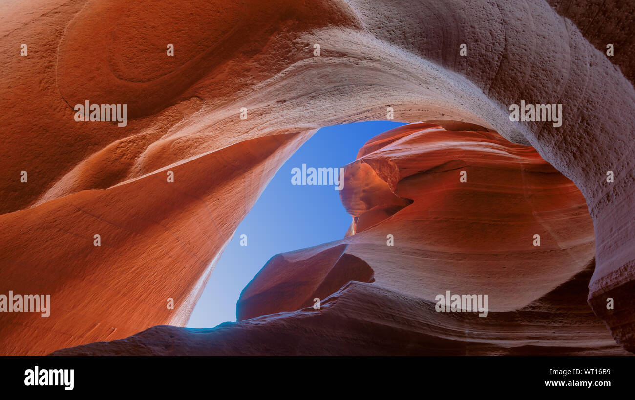 Antelope Canyon natural rock formation, Page, Arizona Banque D'Images