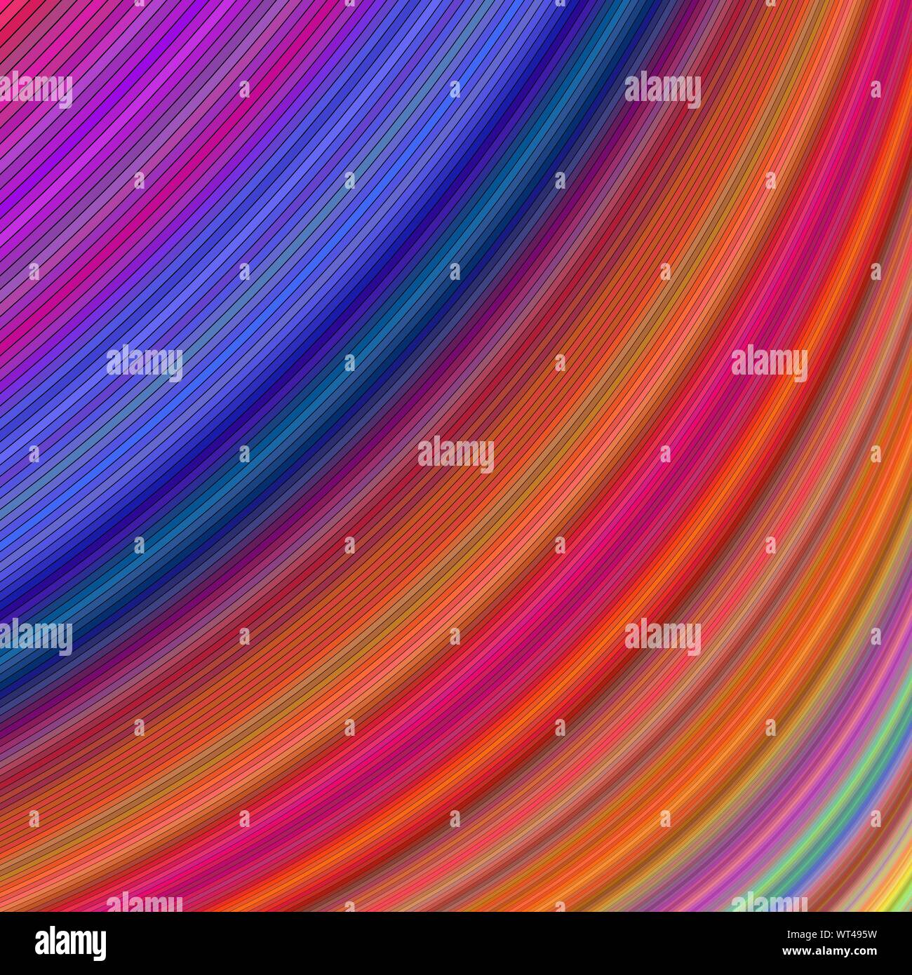 Vecteur abstrait multicolore fractal art numérique conception d'arrière-plan Illustration de Vecteur