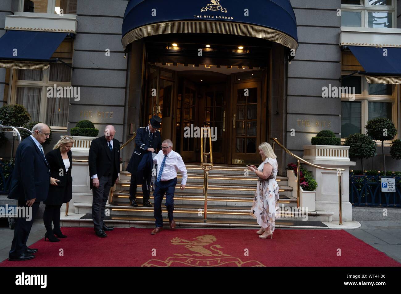 L'hôtel Ritz de Londres. Lexie Harrison-Cripps Banque D'Images