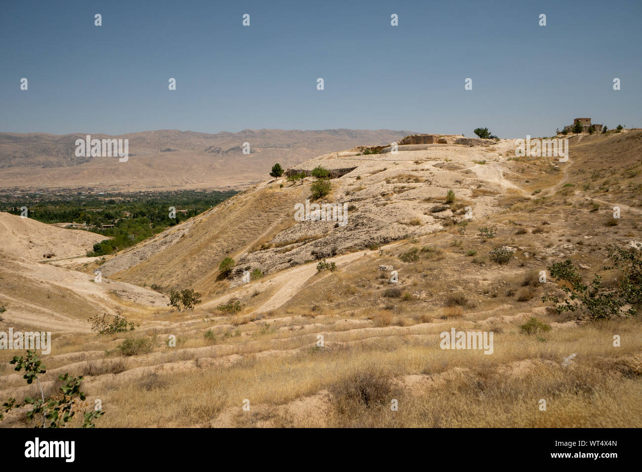 Mountaneous dans paysage Samangan, Afghanistan Banque D'Images