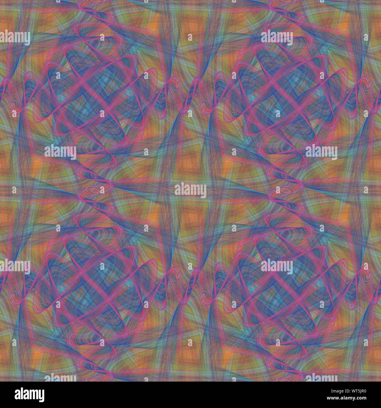 Colorful abstract fractal transparente motif swirl background vector Illustration de Vecteur