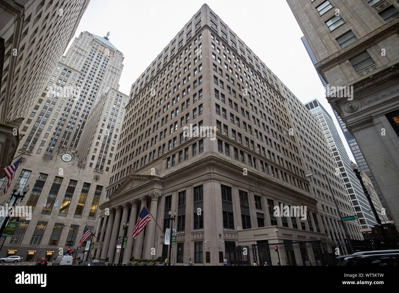 La Banque fédérale de réserve de Chicago Illinois USA Banque D'Images