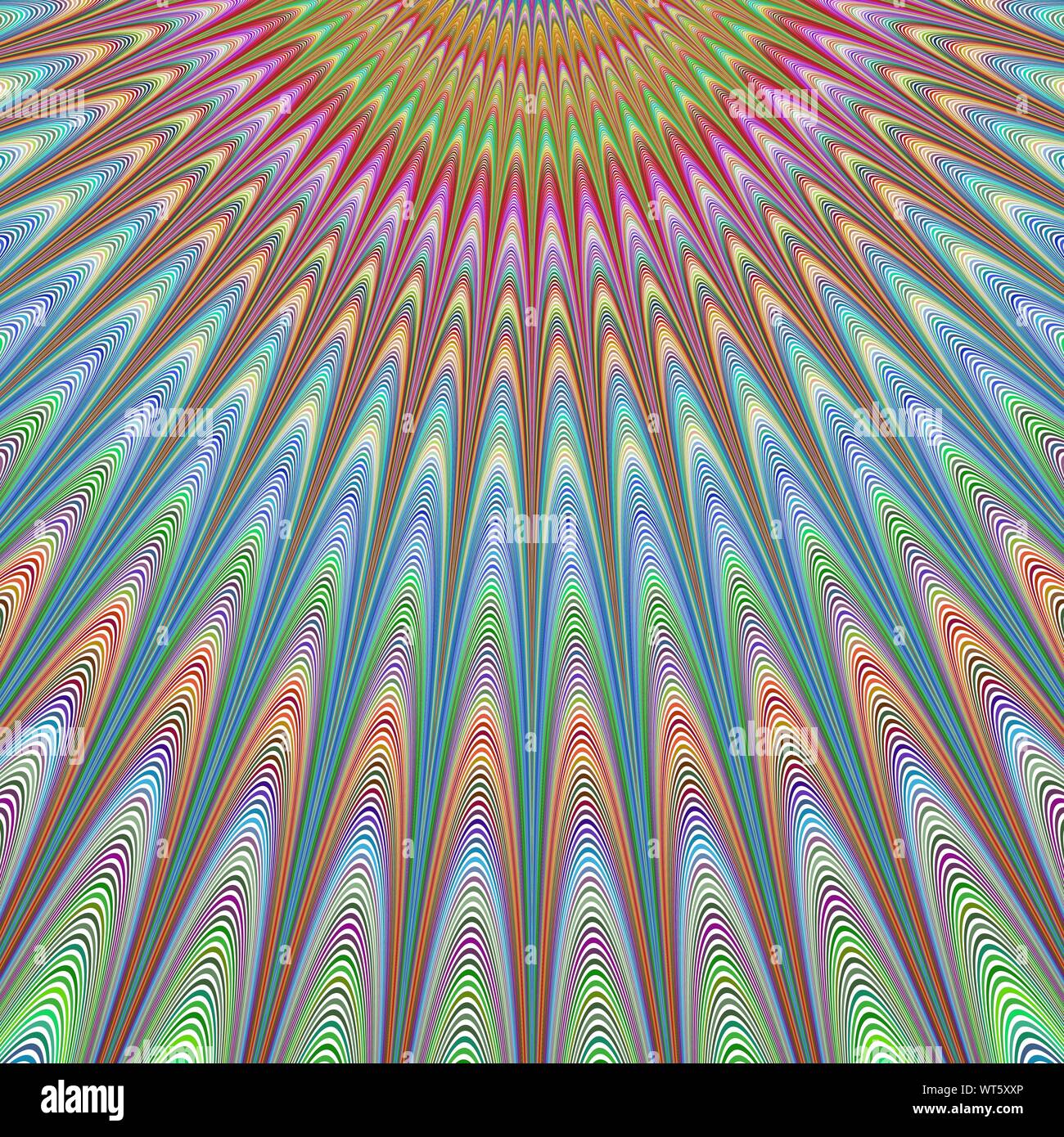 Ciel céleste - colourful abstract vector art fractal design d'arrière-plan Illustration de Vecteur