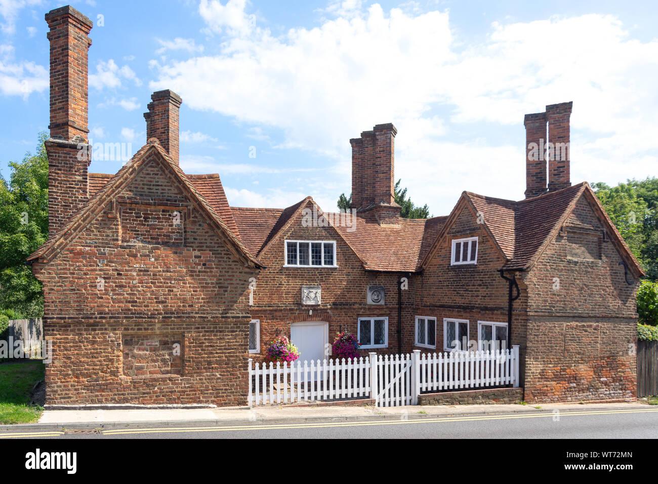 La comtesse d'hospices du Derby, Church Hill, au Harefield, London, Greater London, Angleterre, Royaume-Uni Banque D'Images