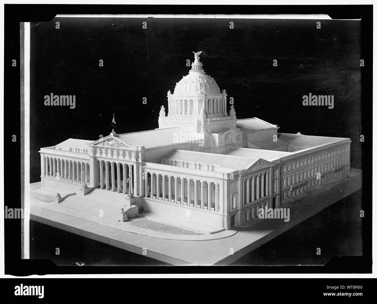 Le Mexique. La ville de Mexico. Avis de capitol Banque D'Images