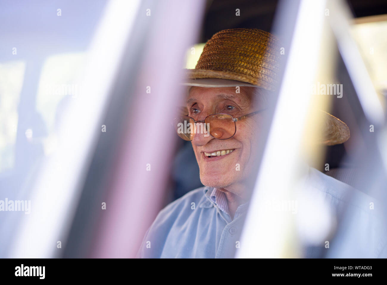 Producteur de raisin brésilien du sud Banque D'Images