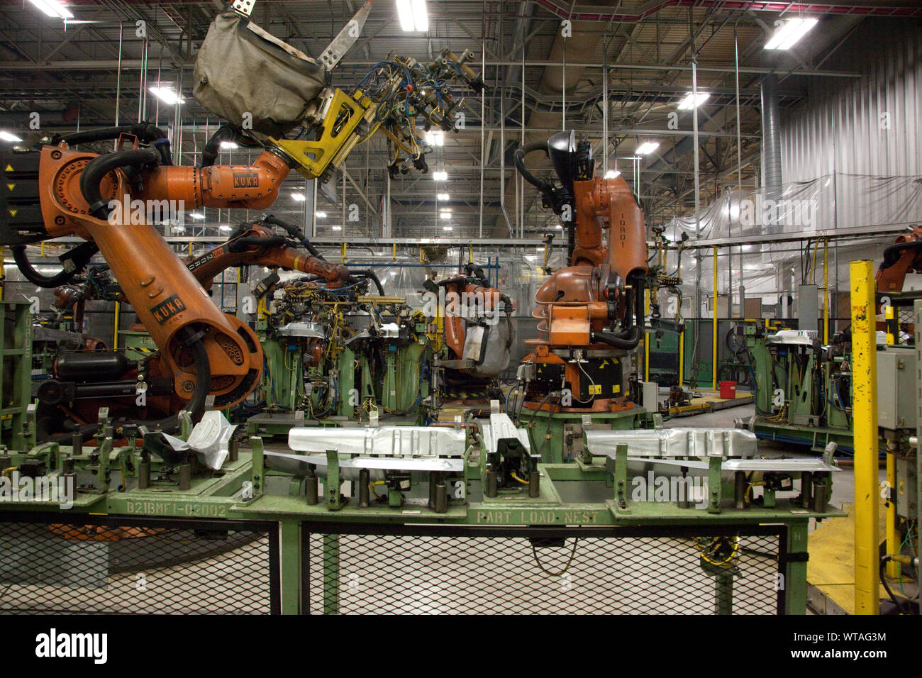 Mercedes-Benz U.S. International usine située dans Comté de Tuscaloosa, Alabama Banque D'Images