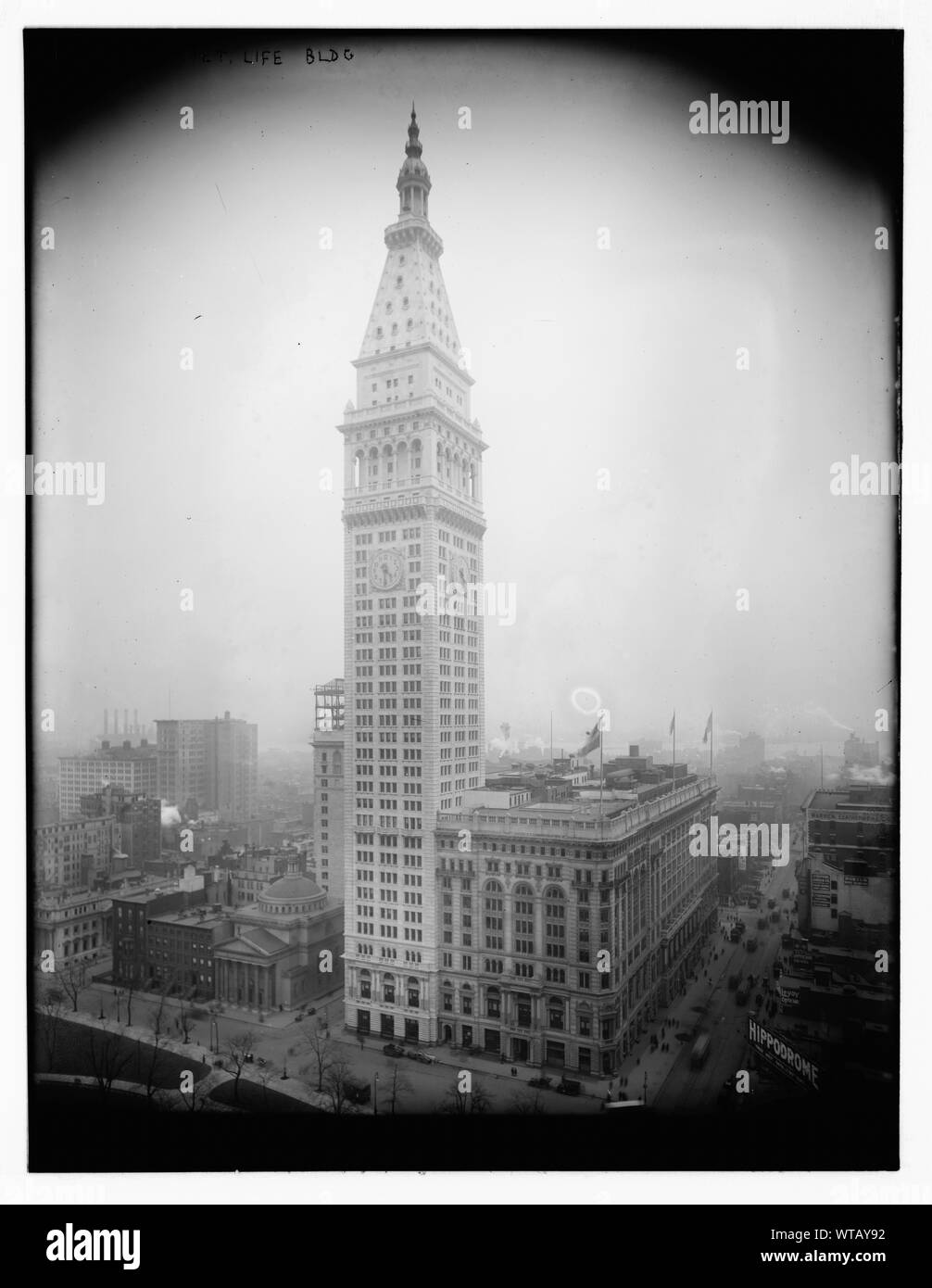 S'est réuni. Life Bldg. Banque D'Images