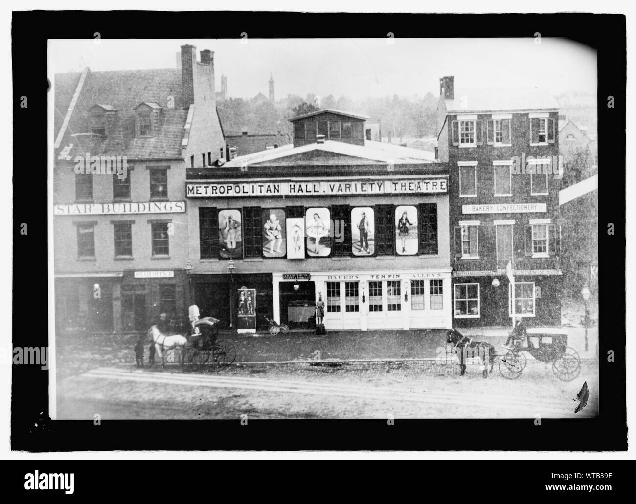 Metropolitan Hall, théâtre des Variétés, Washington, D.C. Banque D'Images