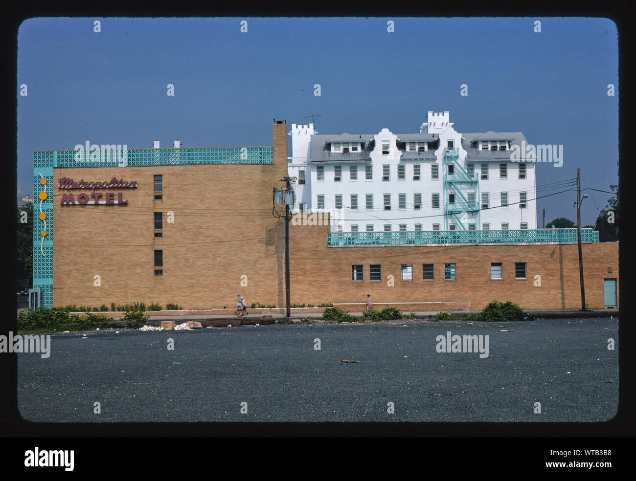 Metropolitan Hotel, Asbury Park, New Jersey Banque D'Images