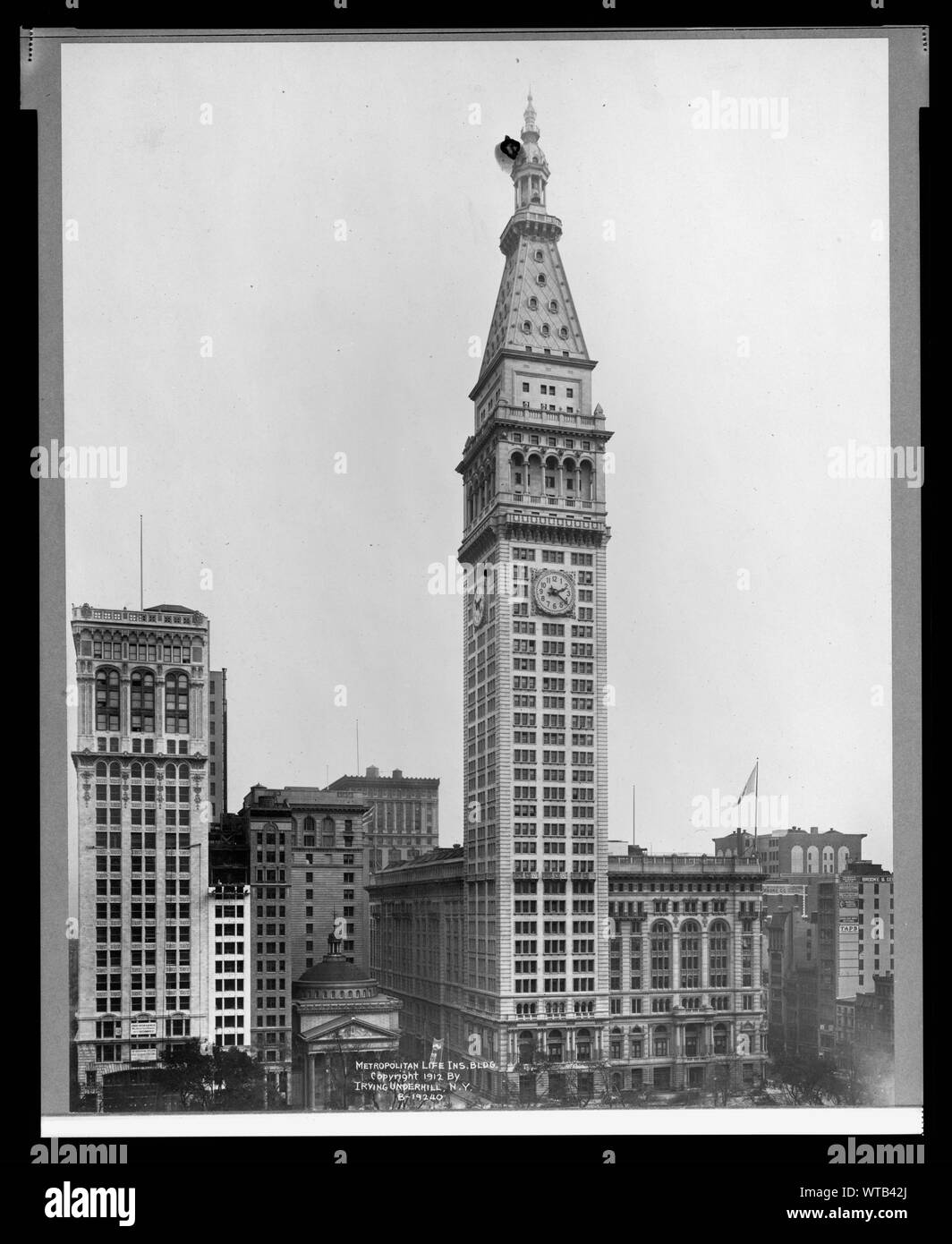 Metropolitan Life Ins. Bldg. Banque D'Images