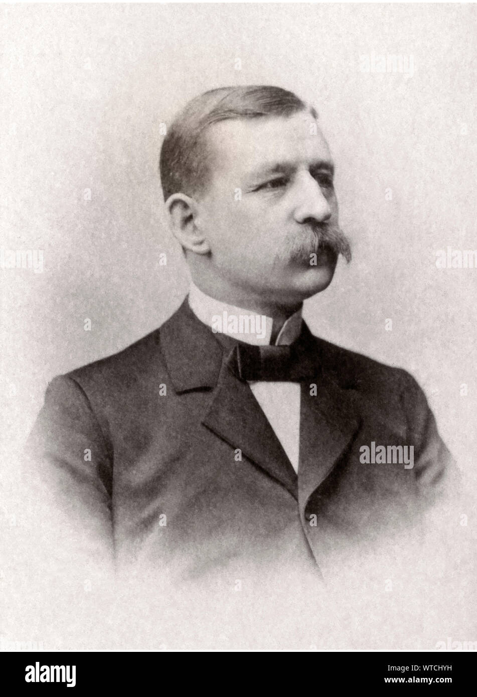 Salomon August Andrée (1854 - 1897) était un ingénieur suédois, physicien, aéronaute et explorateur polaire qui sont décédés alors qu'à la tête d'une tentative d'atteindre le Geog Banque D'Images