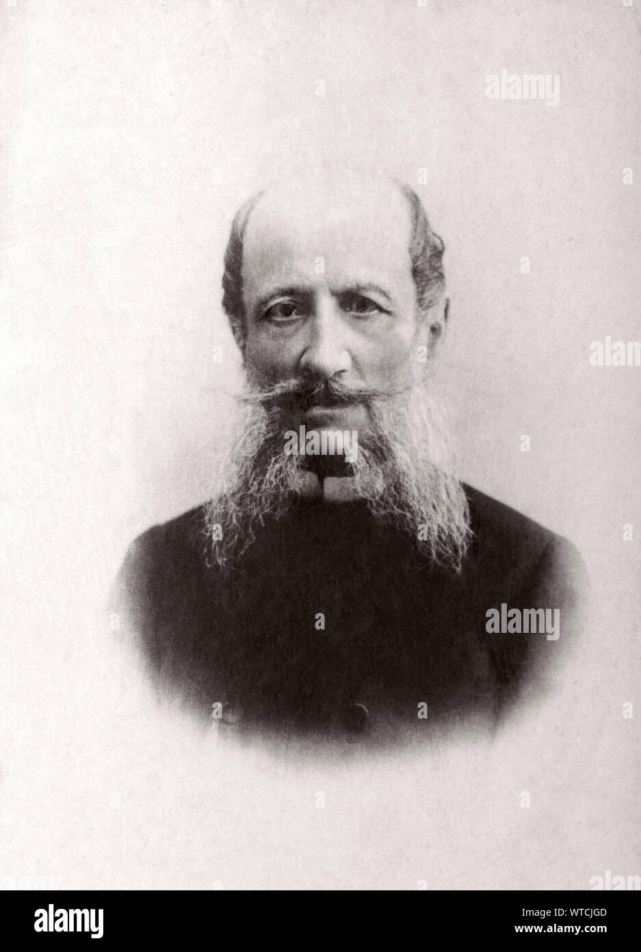 Le Baron Arthur von Mohrenheim (1824 - 1906) était un diplomate de l'Empire russe qui a servi comme ambassadeur en France de 1884 à 1897 et a joué un leadi Banque D'Images