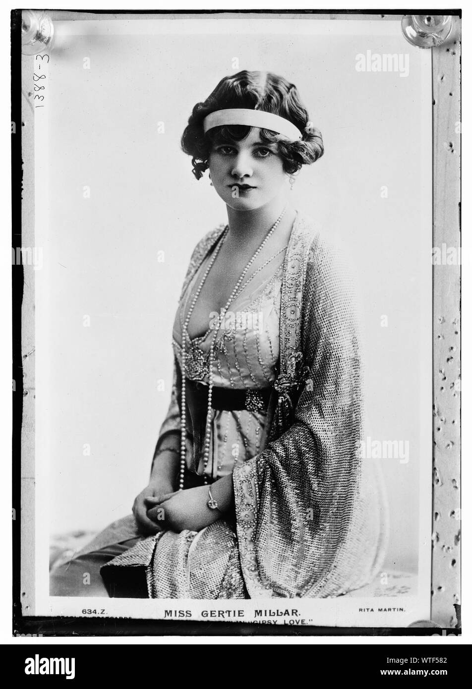 Mme Gertie Millar Banque D'Images