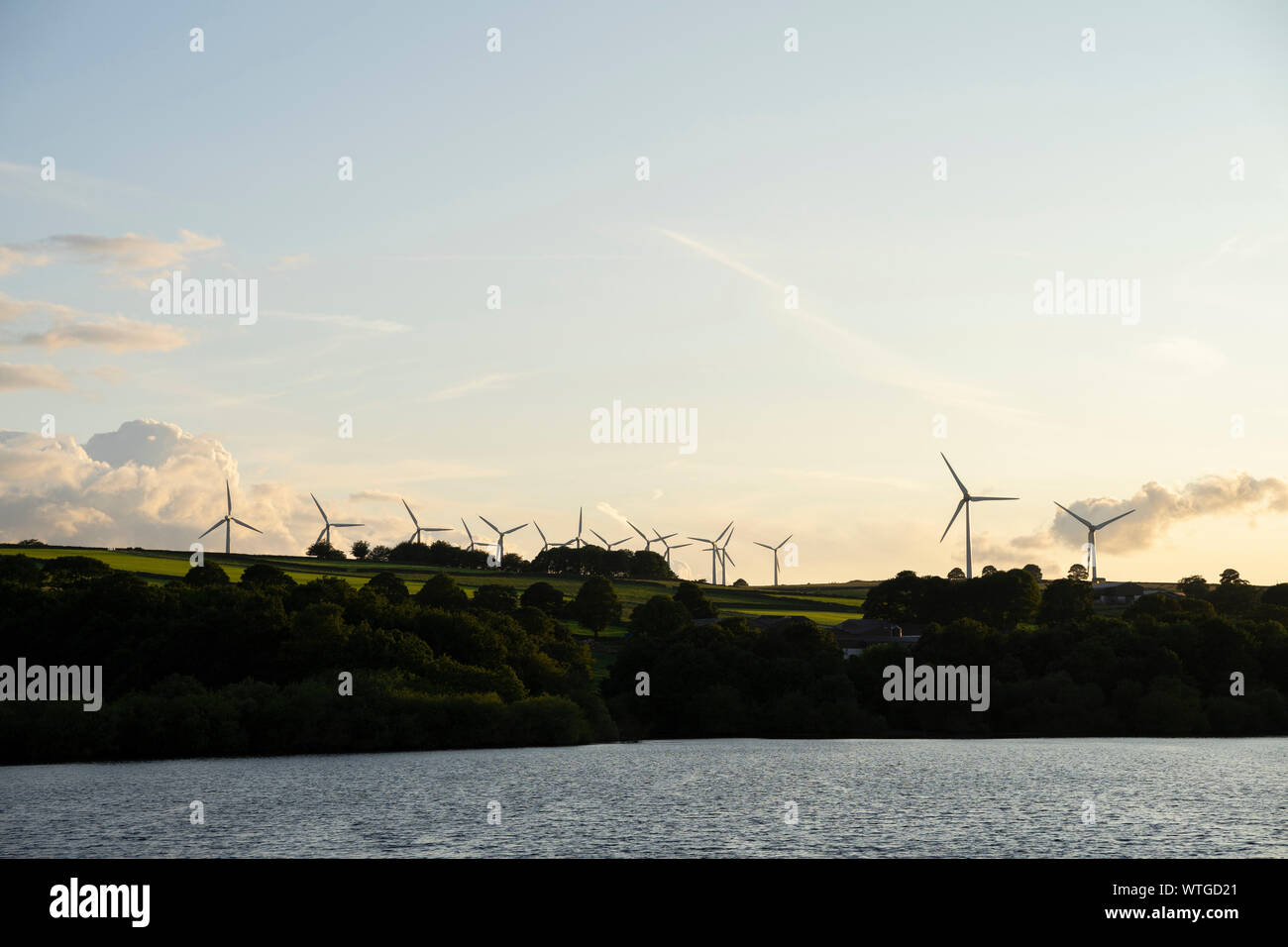 Réservoir de Royd Moor, nr Penistone, Yorkshire, Royaume-Uni Banque D'Images