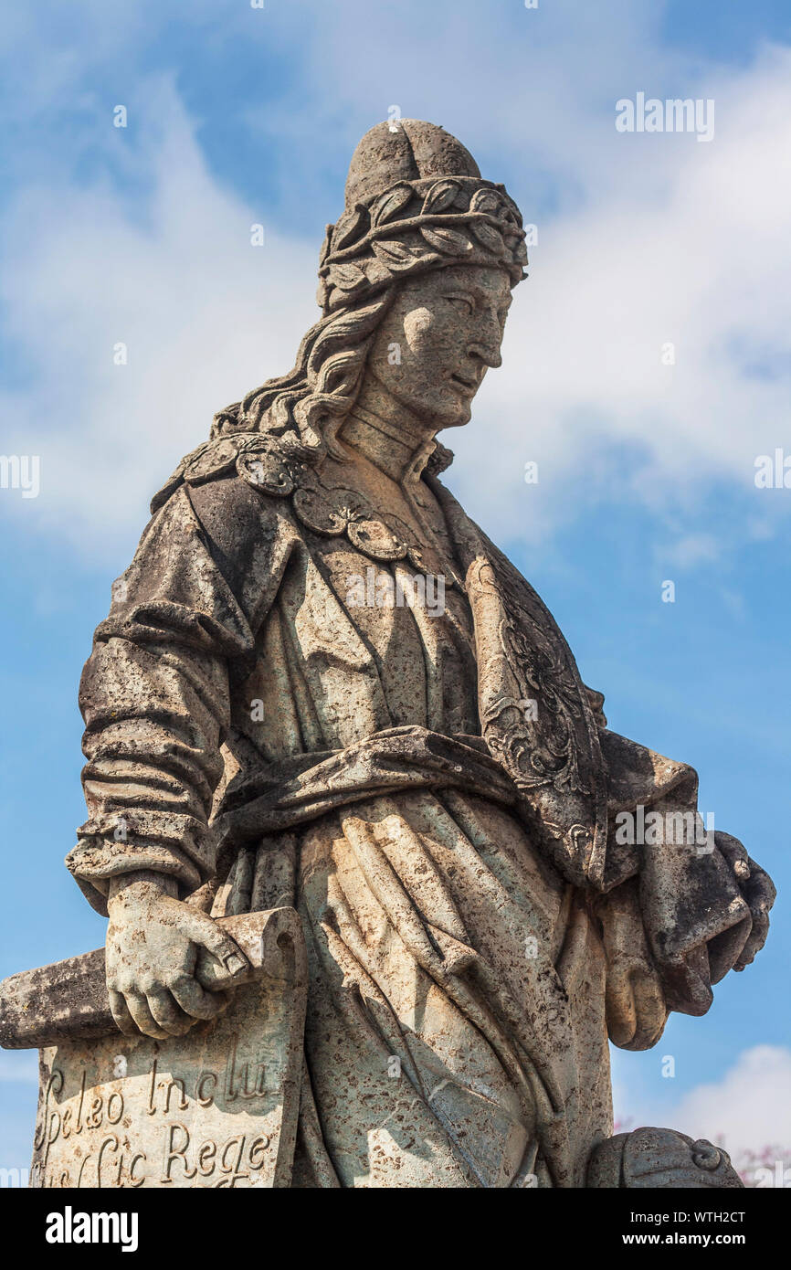 Sanctuaire de Bom Jesus de Matosinhos, Congonhas, Minas Gerais, Brésil Banque D'Images