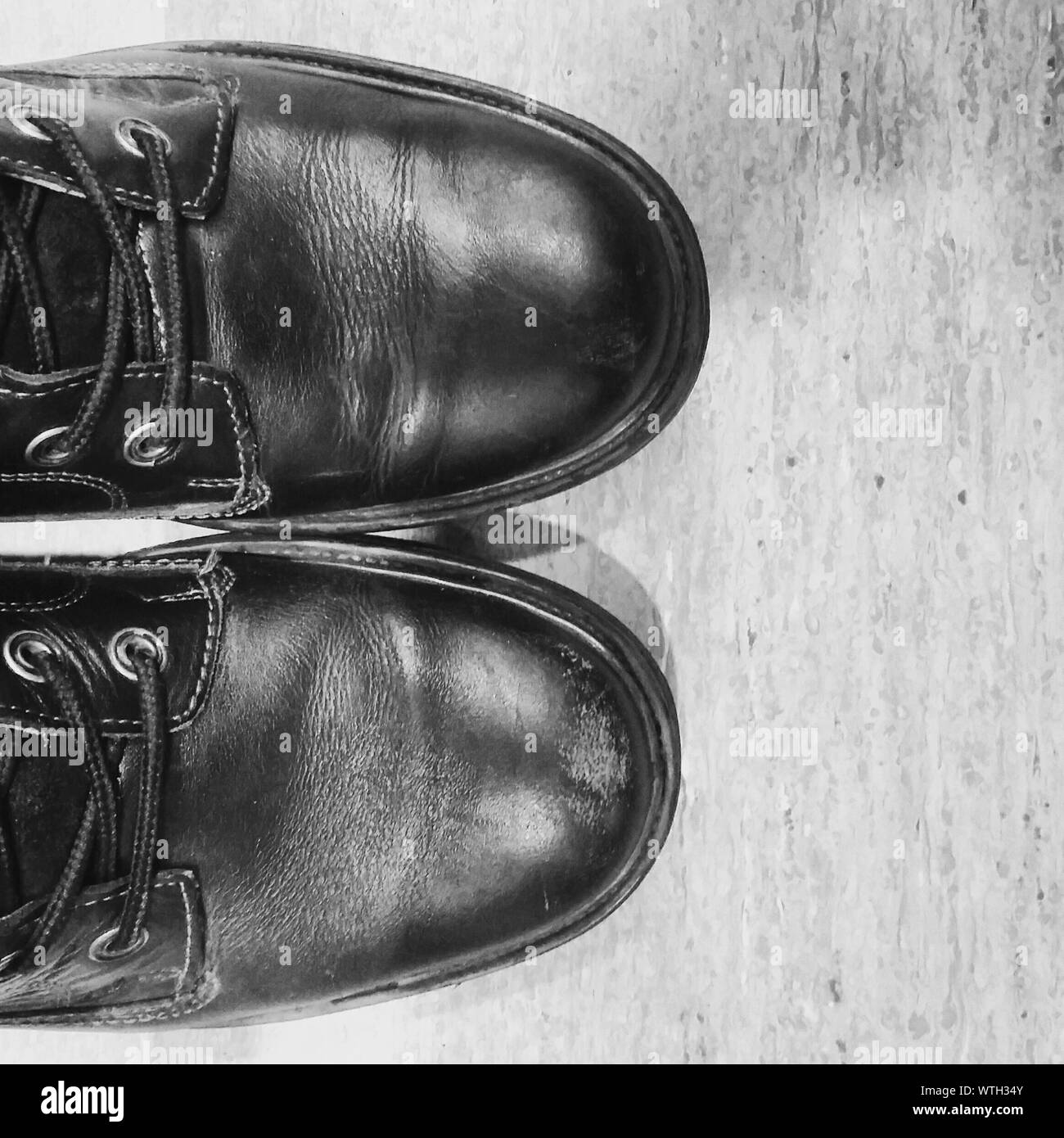 Chaussures noir Banque de photographies et d’images à haute résolution