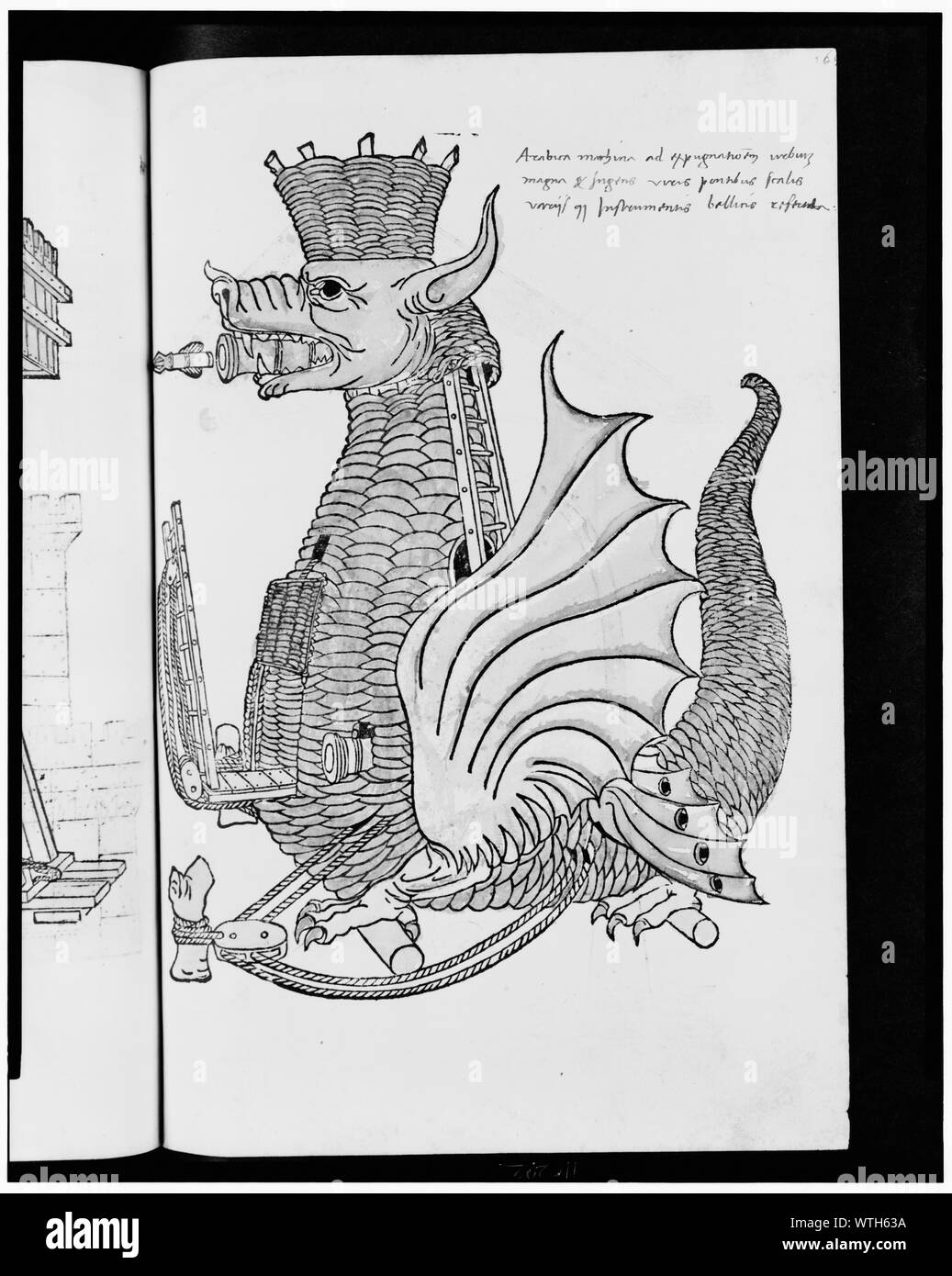 Cuve Mobile-comme forteresse en forme de dragon Banque D'Images Cuve Mobile-comme forteresse en forme de dragon Banque D'Images