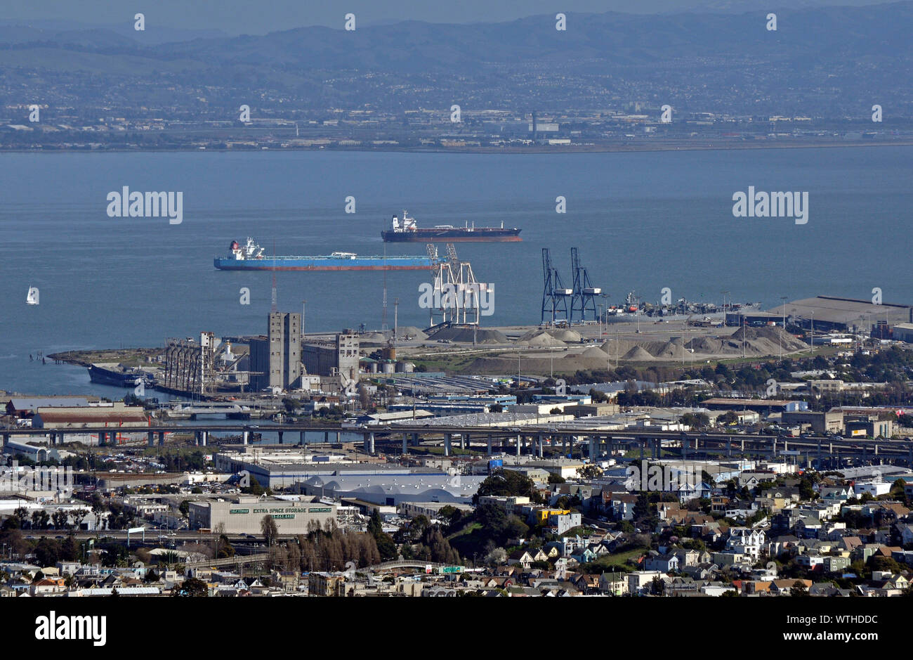 Baie de San Francisco, Port de San Francisco San Francisco, Californie, 2013 Banque D'Images