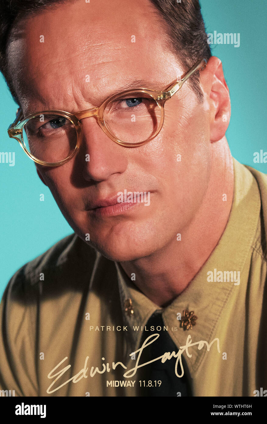 DATE DE SORTIE : 8 novembre 2019 TITRE : Midway STUDIO : Directeur : Roland Emmerich Résumé : L'histoire de la Bataille de Midway, raconté par les dirigeants et les marins qui ont combattu. Avec : PATRICK WILSON comme Edwin Layton. (Crédit Image : © Lionsgate Entertainment/photos) Banque D'Images