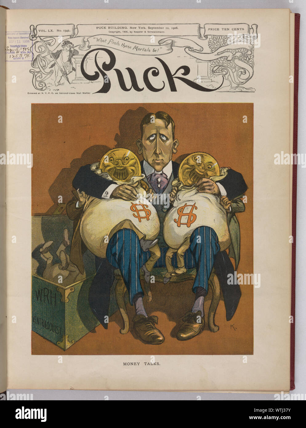 L'argent parle / K. Banque D'Images