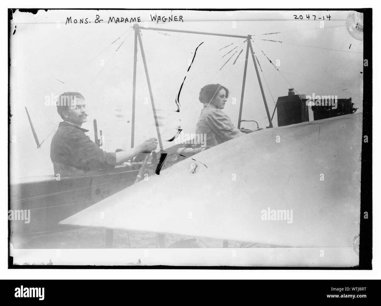 Mons. Et Madame Wagner Banque D'Images