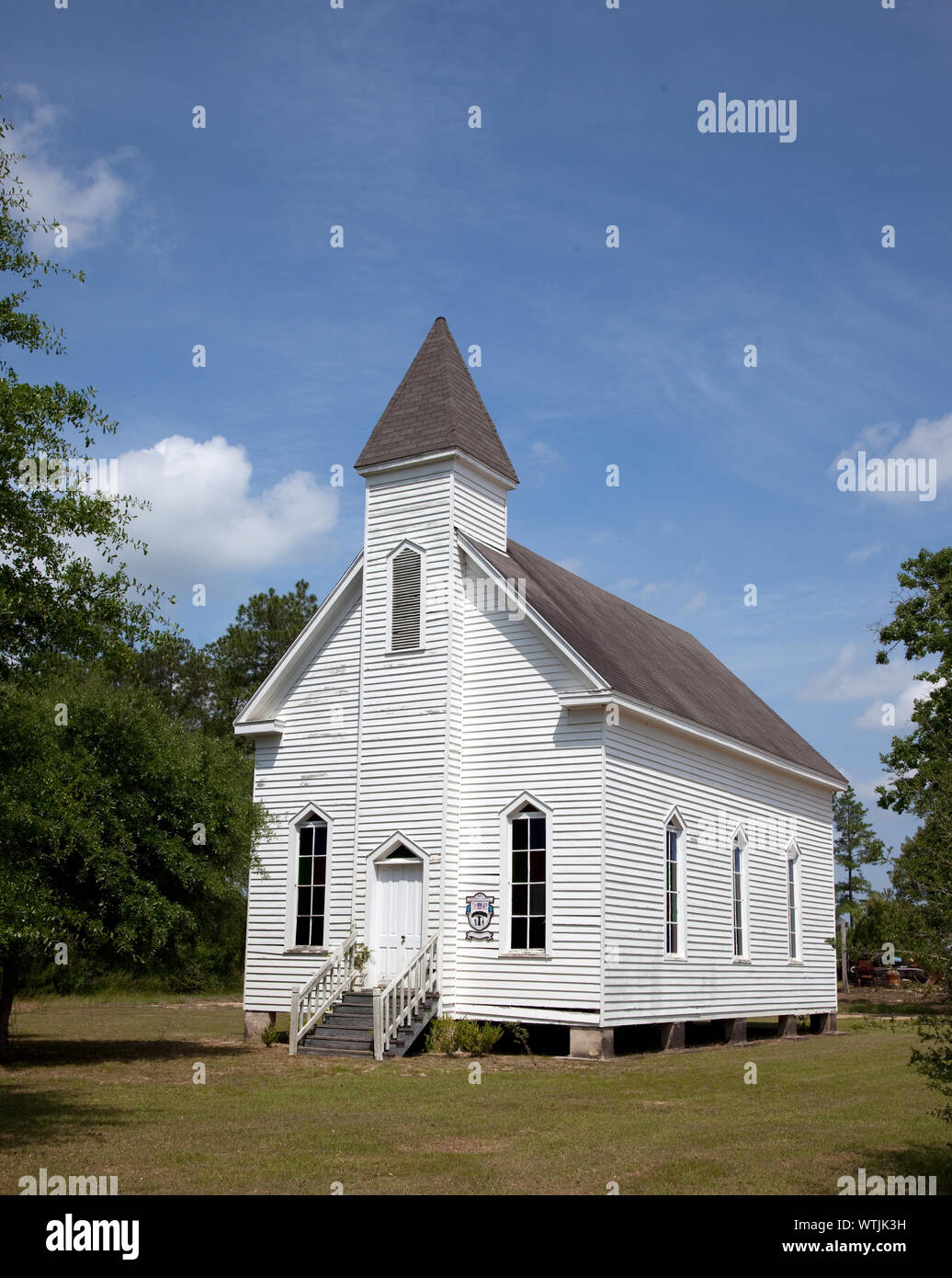 Montpelier Église méthodiste, Stockton, California Banque D'Images